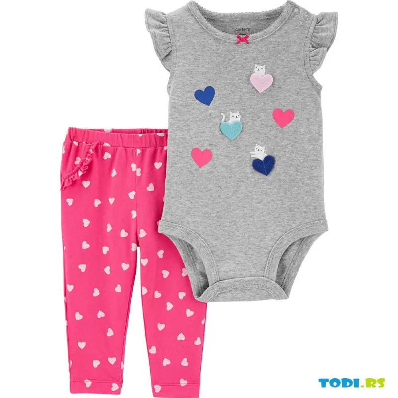 Dvodelni komplet za devojčice 