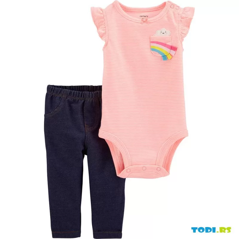 Dvodelni komplet za devojčice 
