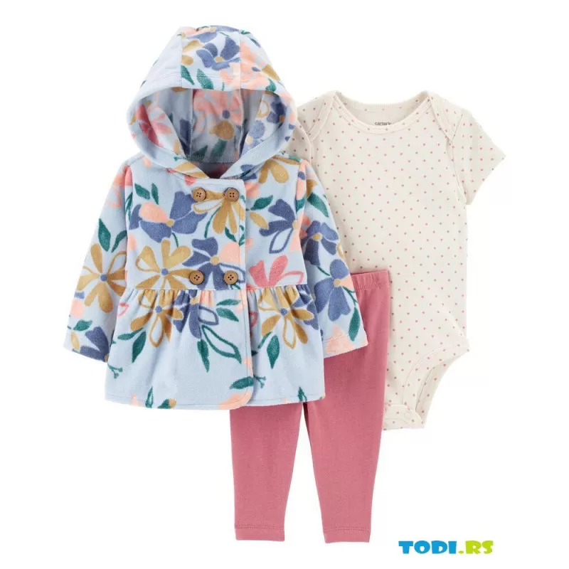Trodelni komplet za devojčice 