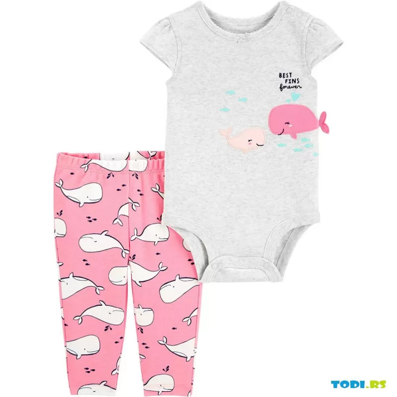Dvodelni komplet za devojčice 