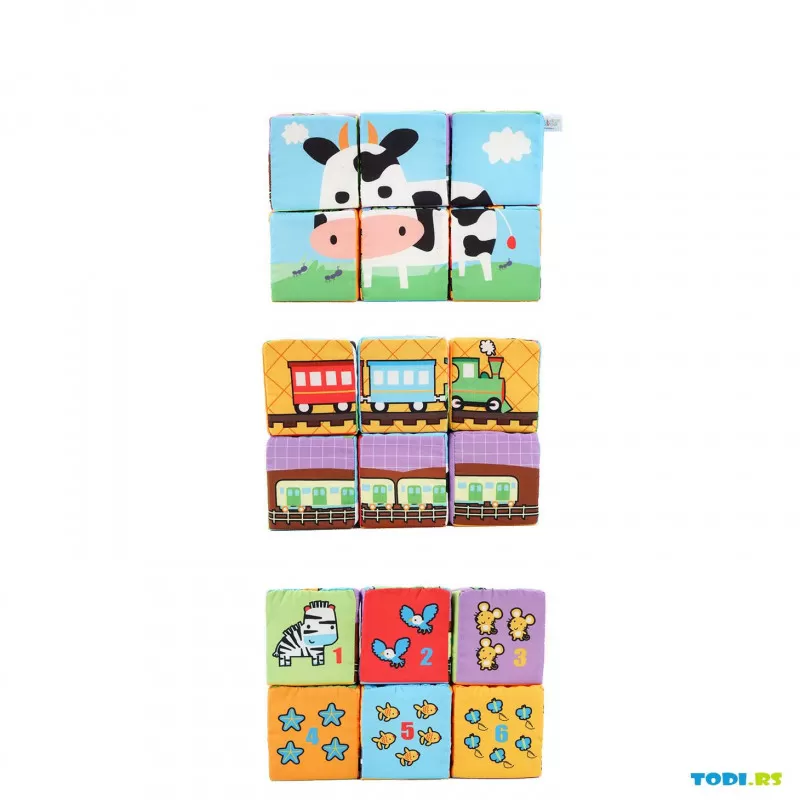 Jollybaby platnene kocke 