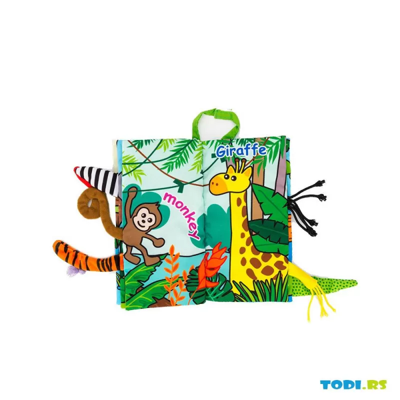 Jollybaby platnena knjiga repići 