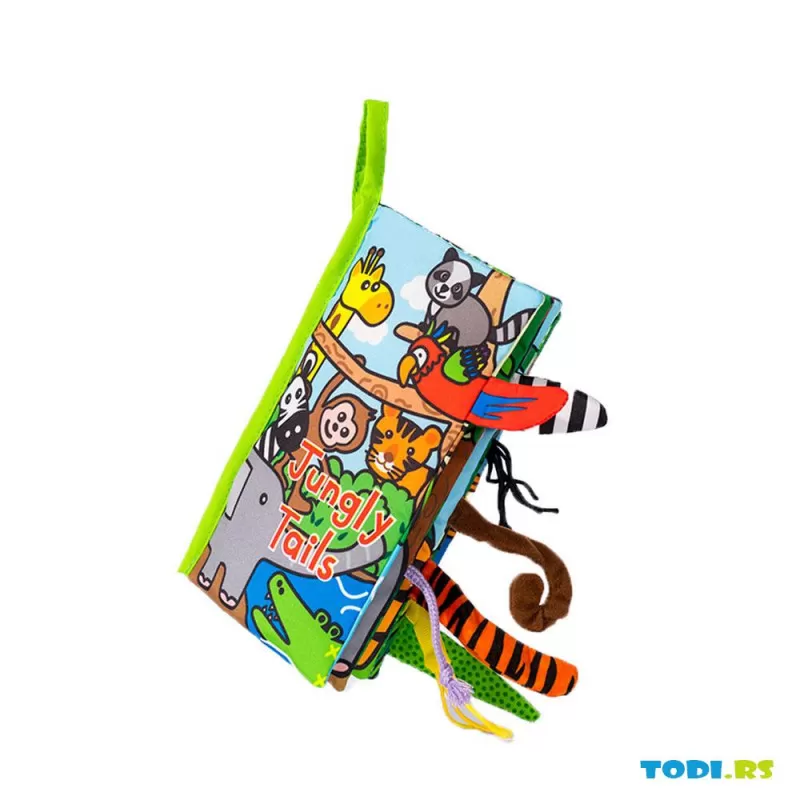 Jollybaby platnena knjiga repići 