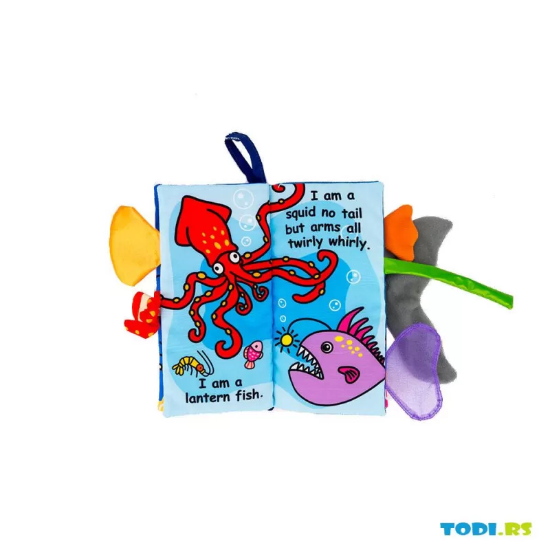 Jollybaby platnena knjiga repići 