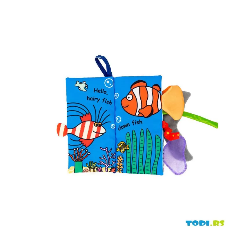 Jollybaby platnena knjiga repići 