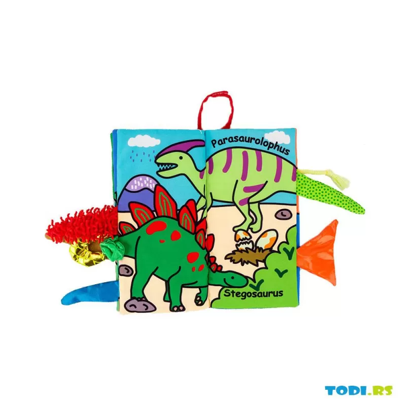 Jollybaby platnena knjiga repići 