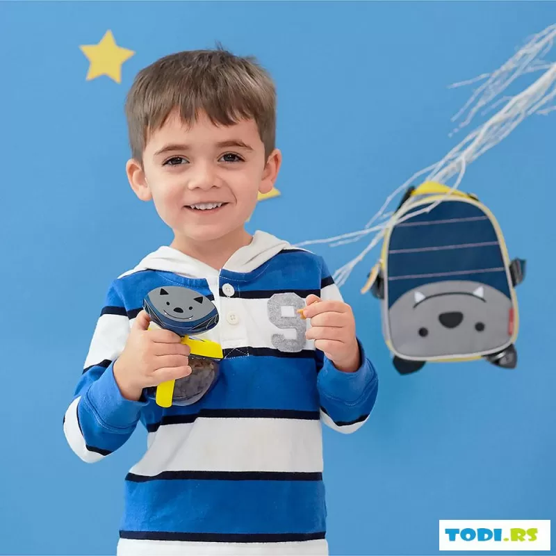 Čaša sa poklopcem za užinu-slepi miš 