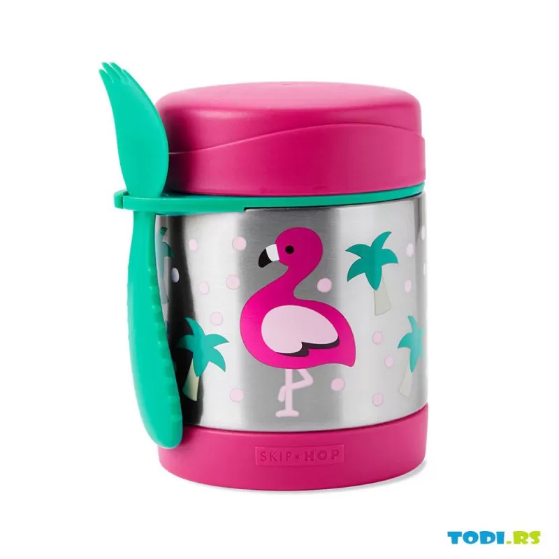 Termos za kašastu hranu-flamingo 